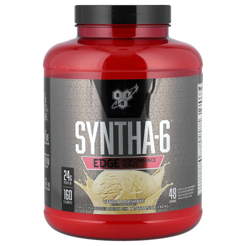 BSN BSN, Syntha-6 Edge, Μίγμα Πρωτεΐνης, Vanilla Milkshake, 4.01 lb (1.82 kg)