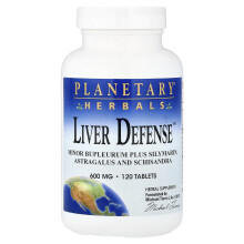 Planetary Herbals, Lever Forsvar, 120 Tabletter