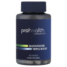 ProHealth Longevity, Glutathion Triple Boost, 90 Capsuler