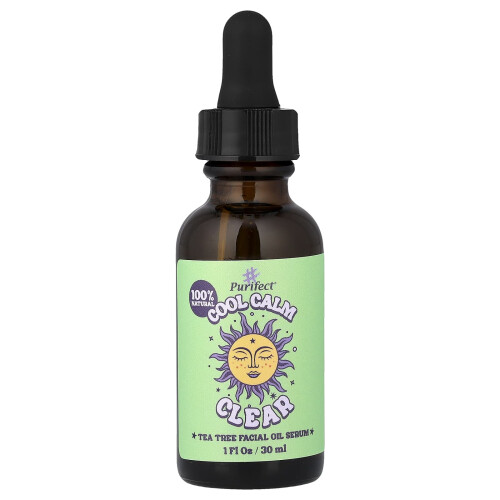 Purifect, Cool Calm Clear, Teebaumöl-Gesichtsöl-Serum, 1 fl oz (30 ml)