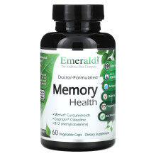 Emerald Laboratories, Memory Health, 60 Vegetablkapsler