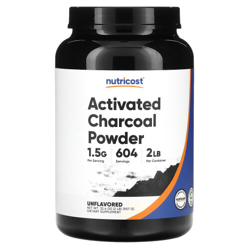Nutricost, Geactiveerde Koolstofpoeder, Ongevormd, 2 lb (907 g)