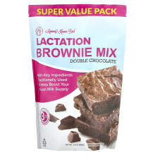 Mommy Knows Best, Lactatie Brownie Mix, Double Chocolate,  24 oz (680 g)