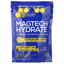 Natural Stacks, Magtech Hydrate, Citrus Splash, 14 Stiftpacks, 0,26 oz (7,5 g) Jeder