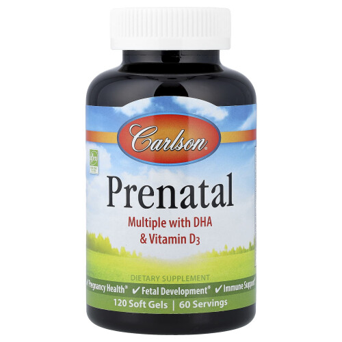 Carlson, Prenatal, 120 Capsule Soft