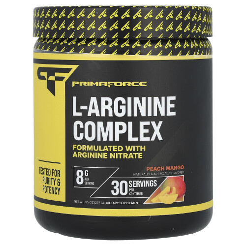 Primaforce, L-Arginine Complex, Peach Mango, 8,5 oz (237 g)