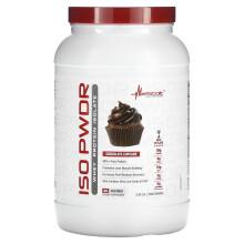 Metabolic Nutrition, ISOpwdr, Whey Protein Isolate, Choklad Cupcake, 3,04 lb (1 380 g)