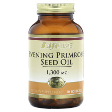 LifeTime Vitamins, Óleo de Semente de Primavera, 1,300 mg, 50 Softgels