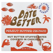 Date Better Snacks, Dater, Peanutenkrokant, 2,4 oz