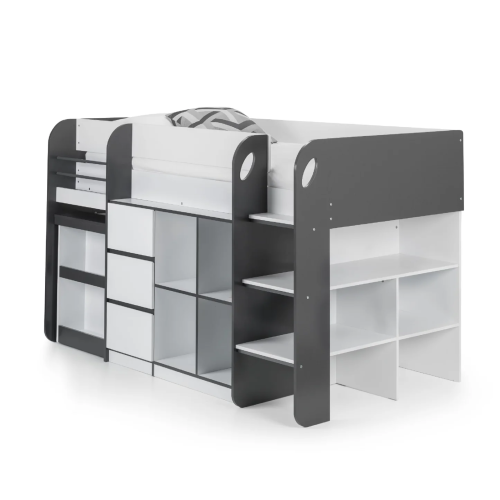 Saturn Midsleeper Charcoal Grey and White 2