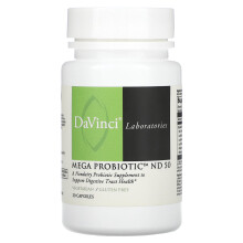 DaVinci Laboratories of Vermont, Mega Probiotic ND 50, 30 Kapsules