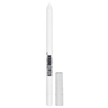 Maybelline, Tattoo Studio, Eyeliner, Schärfer Gel-Pfiff, Wassertauglich, 970 Poliertes Weiß, 0,04 oz (1,2 g)