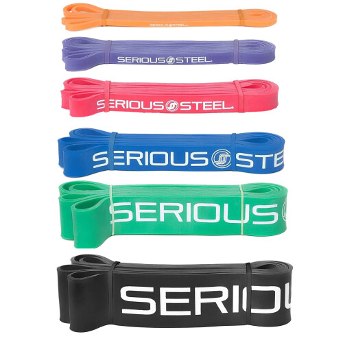 Serious Steel Fitness, Bandeja de Resistência de 41 Polegadas, Conjunto Completo, 6 Conjunto