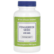 Fenugreek Seed, 610 mg, 100 Kapsler