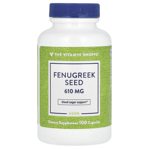 Το Κύβος Βιταμίνων, Fenugreek Seed, 610 mg, 100 Φύλλα