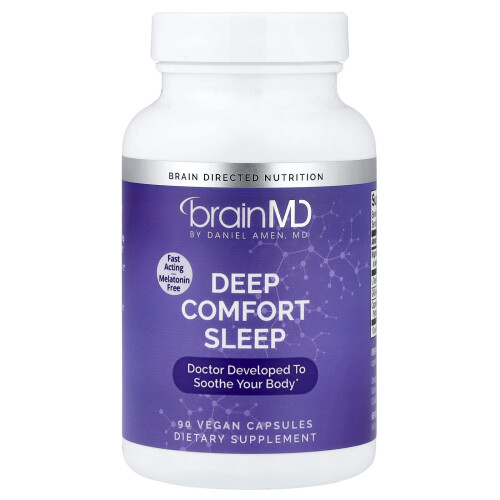 BrainMD, Deep Comfort Sleep,  90 Βεγανικά Φύλλα
