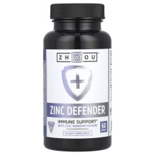 Zhou Nutrition, Zink Verdediger, 60 Capsules