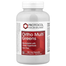 Protocol for Life Balance, Ortho Multi Greens Ortho Multi Greens 180 Veg Kapsułek