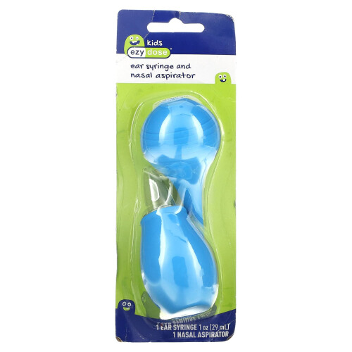 Ezy Dose, Bambini, Siringa per orecchie e Aspiratore nasale, 2 Conto