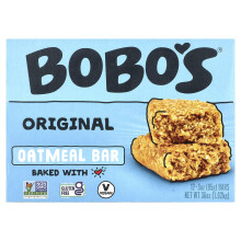 Bobo's Oat Bars, Original Oatmeal Bars, 12 Bars, 3 oz (85 g) Hver