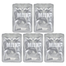 Lapcos, Milk Sheet Beauty Mask Set, Moisturizing, 5 Sheet Masks, 1.01 fl oz (30 ml) Each