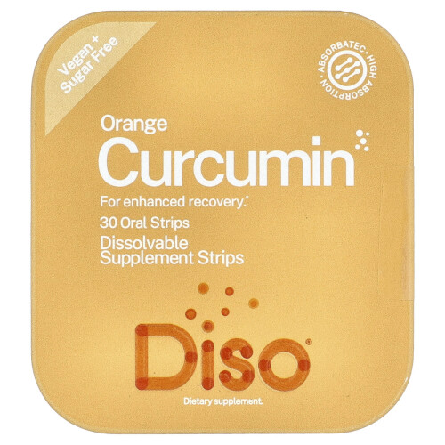 Diso, Curcumin, Orange, 30 Mondstrips