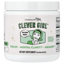 Legendairy Milk, Clever Girl, 60 Vegan kapslar