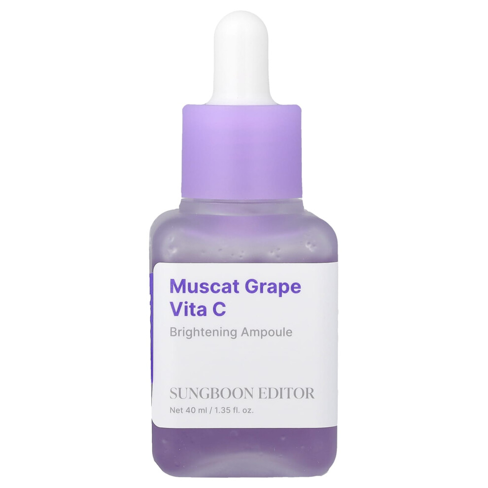 Sungboon Editor , Muscat Grape Vita C, Brightening Ampoule 1.35 Fl Oz (40 Ml)
