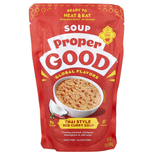 Proper Good, Inc, Curry Roșu, 12 oz (340 g)