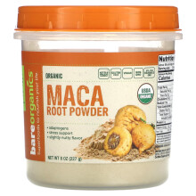 BareOrganics, Bio-Maca-Wurzel-Pulver, 8 oz (227 g)