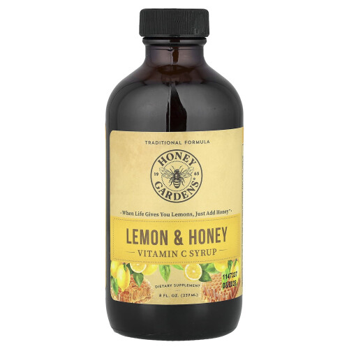 Honey Gardens, Συρόμα, Λεμόνι & Μέλι, 8 fl oz (237 ml)