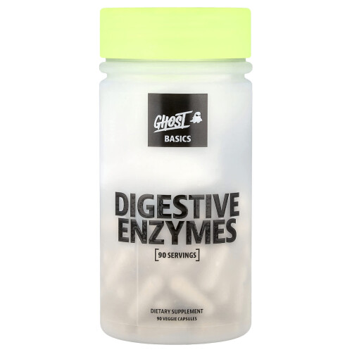 Ghost Ghost, Básicos, Enzimas Digestivas, 90 Cápsulas Vegetales