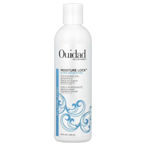 Ουίδα, Moisture Lock, Cleansing Oil Shampoo, All Curl Types, 8.5 fl oz (250 ml)