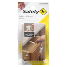 Llaves de Gabinete y Cajón de Safety 1st, 14 Paquete