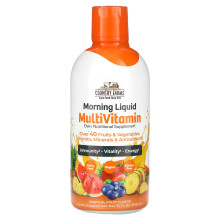 Country Farms, Rano płynny multivitamin, Owoc tropikalny, 32 fl oz (946 ml)