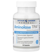Arthur Andrew Medical, Aminolase TPA, 30 Capsules (250 mg na kapsułkę)