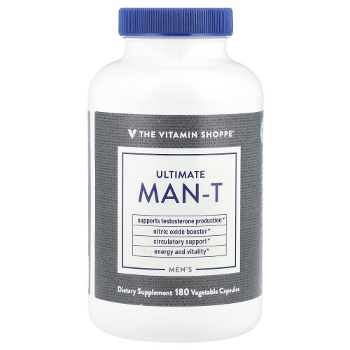 The Vitamin Shoppe, Uomo massimo, 180 Capsule vegetali