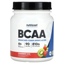 Nutricost, Prestatie, BCAA, Ananas Kiwi, 1,8 pond (810 g)