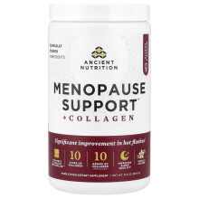 Ancient Nutrition, Menopausstöd + Kollagen, Vanilj, 10,2 oz (289,9 g)