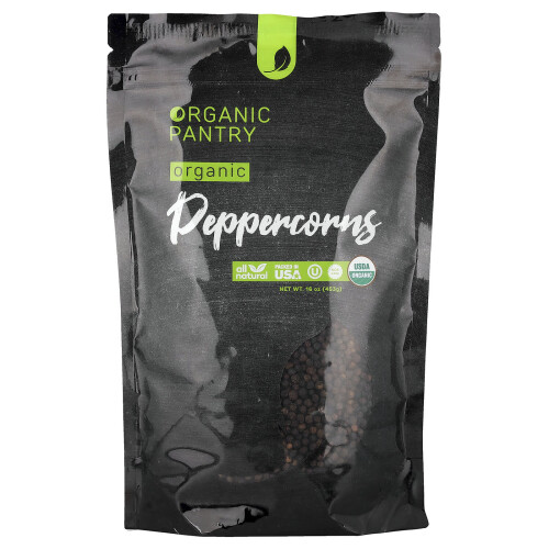 The Spice Lab, Οργανική Pantry, Οργανικές Πιπέριες, 16 oz (453 g)