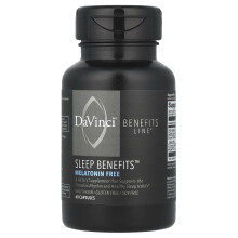 DaVinci Laboratories, Søvnfordele, uden melatonin, 60 kapsler
