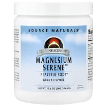 Source Naturals, Magnesium Serene, Bär, 17,6 oz (500 g)