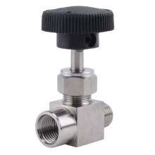 Needle Valve Adjustable 1/4 inch Male to Female Thread Stainless Steel 304 Flow Control Shut Off Crane Needle Valve