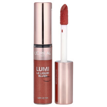 L'Oréal, Lumi, Le Vloeibare Blush, 630 Glowy True Rose, 0,33 fl oz (10 ml)