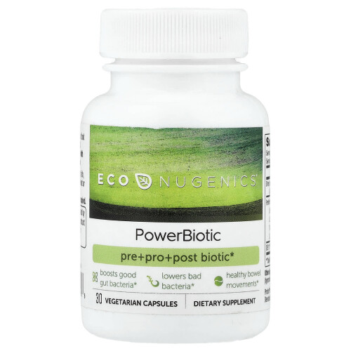 Econugenics, PowerBiotic, 30 wegetariańskich kapsułek