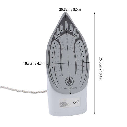 Fer à repasser Microsteam violet 210 ml, longueur 26,5 cm 1