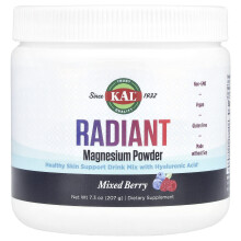 KAL, Strålande Magnesium Powder, Bär, 7.3 oz (207 g)