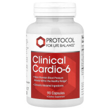 Protocol for Life Balance, Clinical Cardio-6, 90 Veg Kapsler