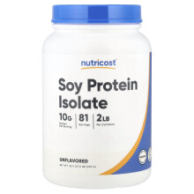 Nutricost, Aislado de Proteína de Soja, Sin Sabor, 2 libras (907 g)