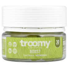 Troomy Nootropics, Boost, Φункциονάρι Μύκητες Χάμψια, Λεμόνι Λιμέν, 30 Χάμψια